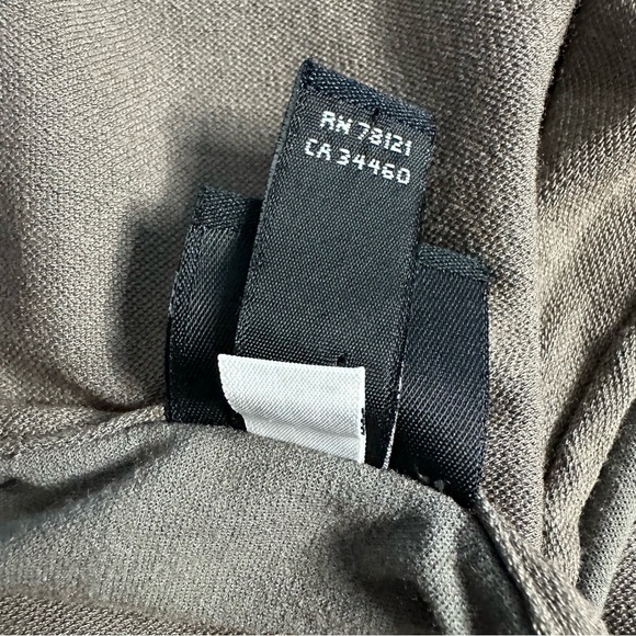 Eileen Fisher jersey crewneck sleeveless midi dress Small gray taupe knee length - Picture 7 of 8